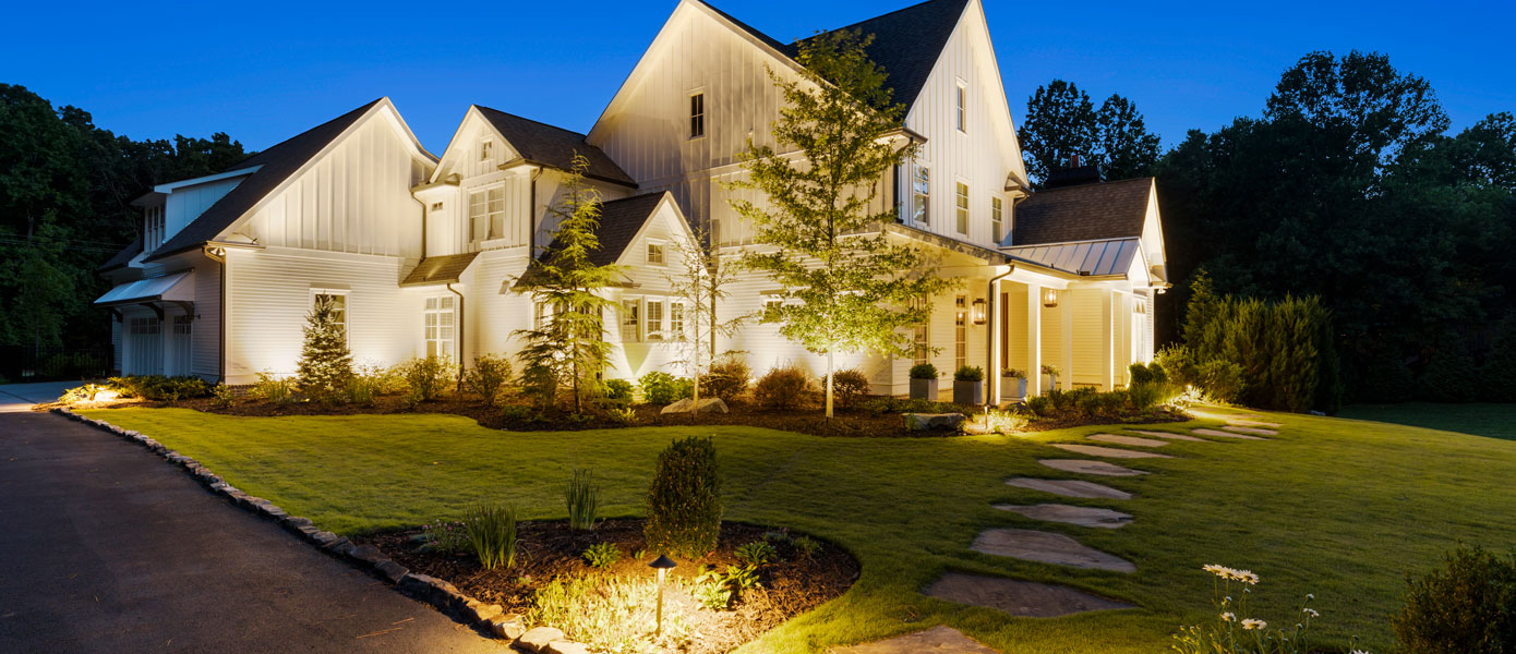 custom outdoor path lighting